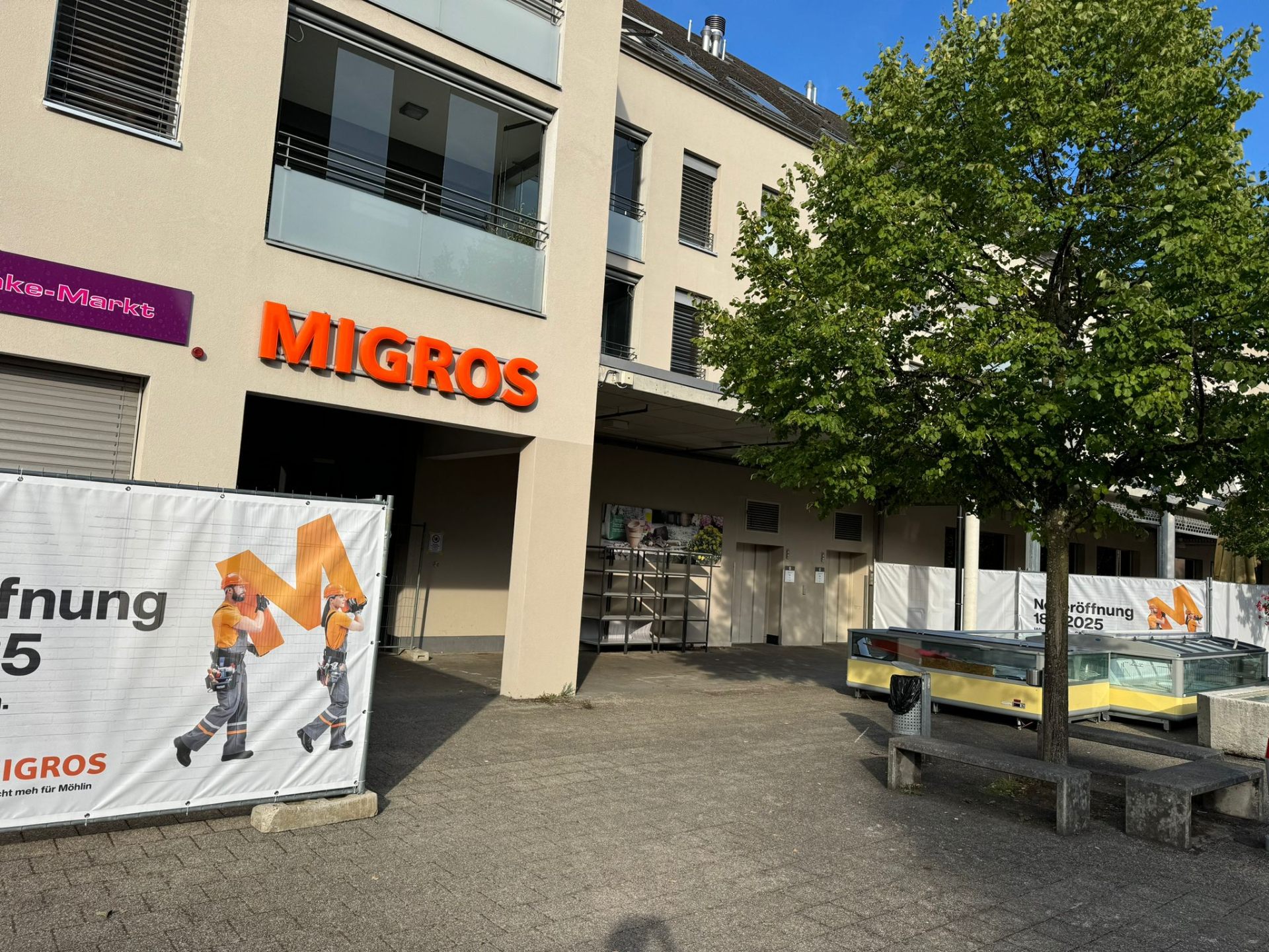 Rückbau MIGROS Möhlin